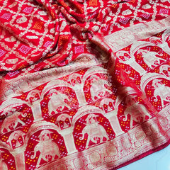 PURE VISCOS KHADDI GEORGETTE DUPATTA