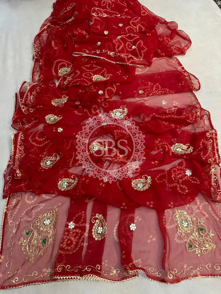 RAJWADI RAJASTHANI SAREE