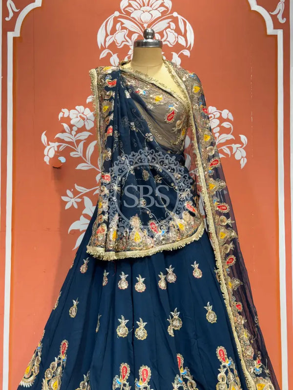 RAJWARI MARWARI ROYAL LEHENGA