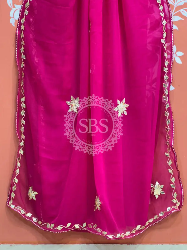 ROYAL GEORGETTE BOOTA SAREE