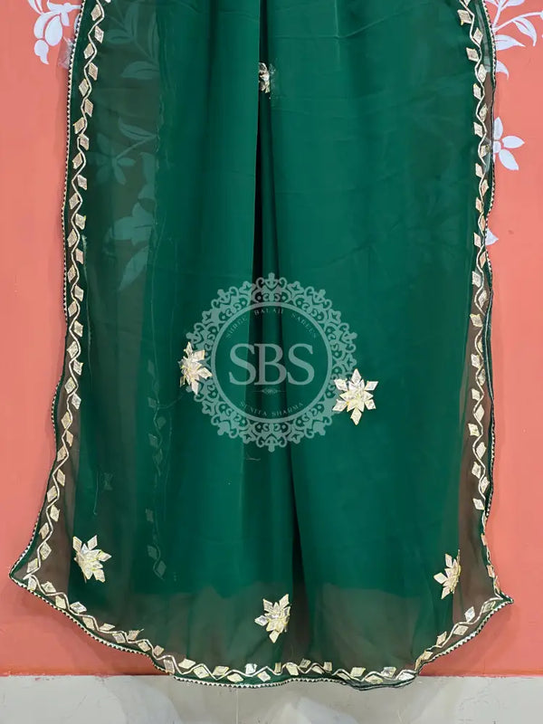 ROYAL GEORGETTE BOOTA SAREE