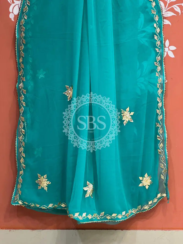 ROYAL GEORGETTE BOOTA SAREE