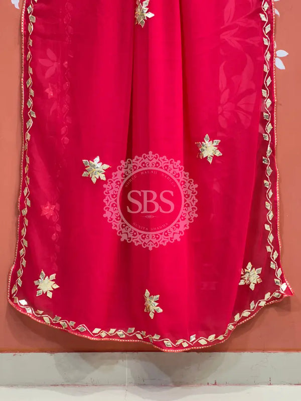 ROYAL GEORGETTE BOOTA SAREE