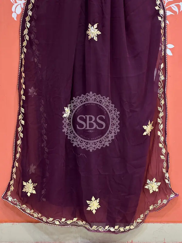 ROYAL GEORGETTE BOOTA SAREE