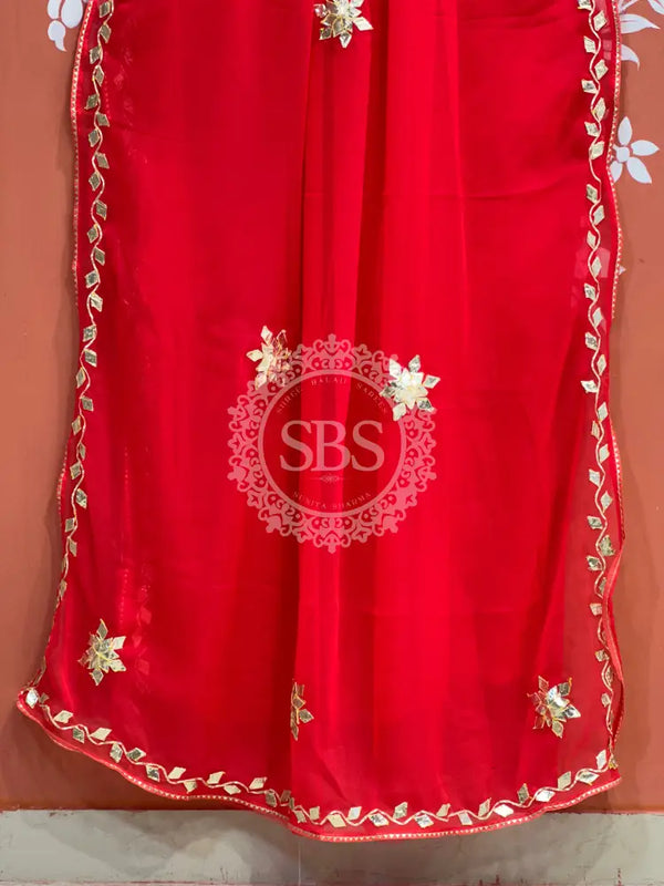 ROYAL GEORGETTE BOOTA SAREE