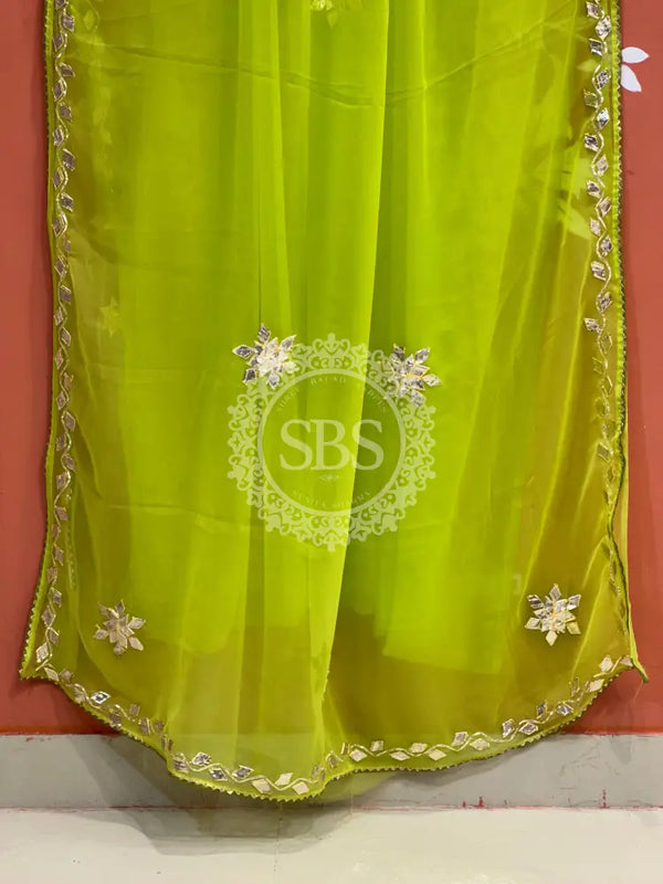 ROYAL GEORGETTE BOOTA SAREE