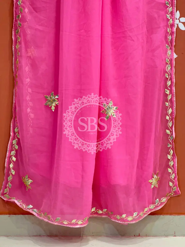 ROYAL GEORGETTE BOOTA SAREE