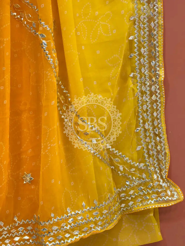 ROYAL GEORGETTE KACHI PATTI SAREE