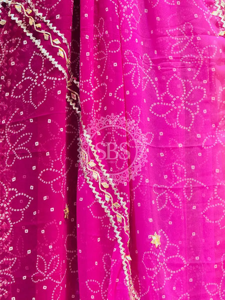 ROYAL GEORGETTE KACHI PATTI SAREE