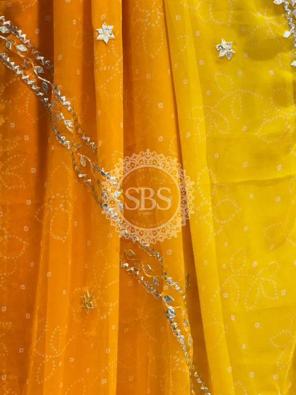 ROYAL GEORGETTE KACHI PATTI SAREE
