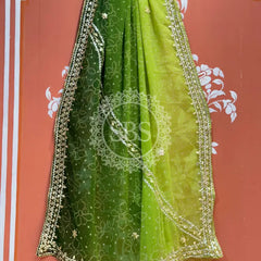 ROYAL GEORGETTE KACHI PATTI SAREE