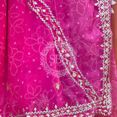 ROYAL GEORGETTE KACHI PATTI SAREE