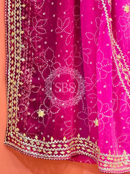 ROYAL GEORGETTE KACHI PATTI SAREE