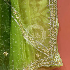 ROYAL GEORGETTE KACHI PATTI SAREE