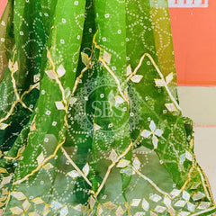 ROYAL GEORGETTE KACHI PATTI SAREE