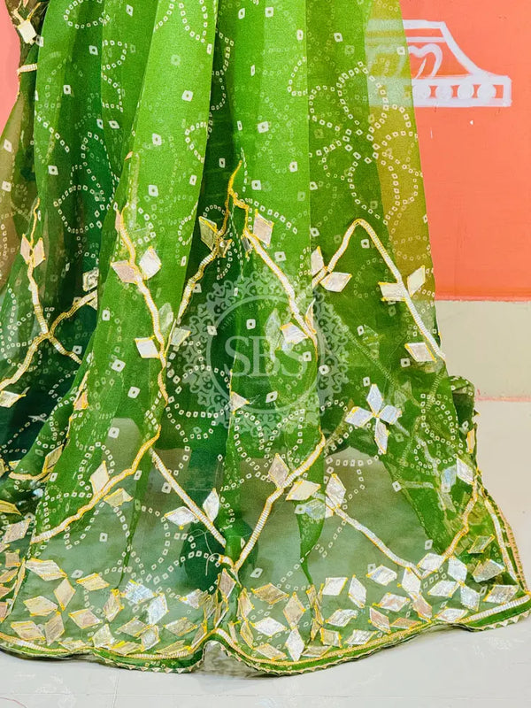 ROYAL GEORGETTE KACHI PATTI SAREE