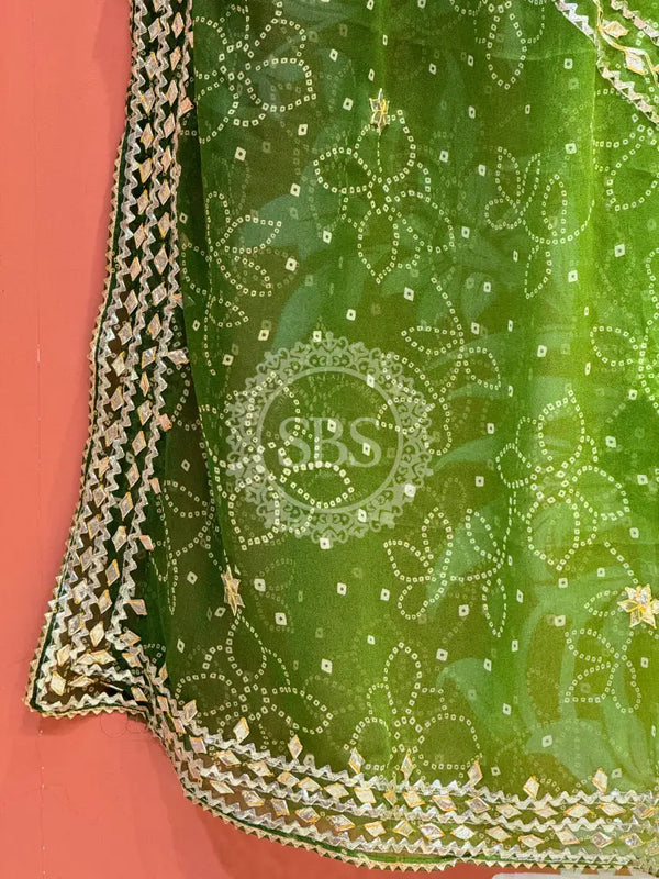 ROYAL GEORGETTE KACHI PATTI SAREE