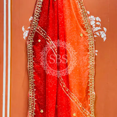 ROYAL GEORGETTE KACHI PATTI SAREE