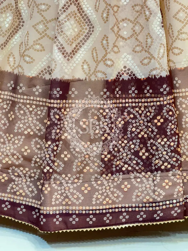 ROYAL GEORGETTE LIGHTWEIGHT FLARED LEHENGA