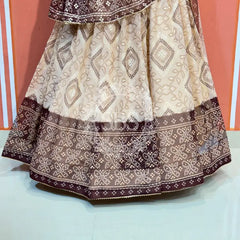 ROYAL GEORGETTE LIGHTWEIGHT FLARED LEHENGA