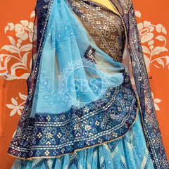 ROYAL GEORGETTE LIGHTWEIGHT FLARED LEHENGA