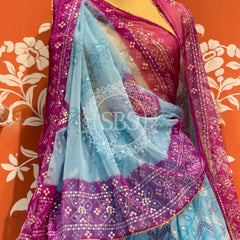 ROYAL GEORGETTE LIGHTWEIGHT FLARED LEHENGA