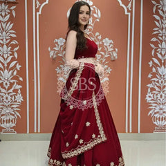 ROYAL VELVET LEHENGA SET