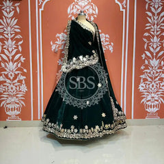 ROYAL VELVET LEHENGA SET