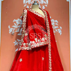 ROYAL VELVET LEHENGA SET