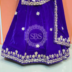 ROYAL VELVET LEHENGA SET