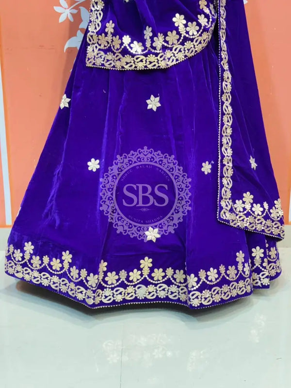 ROYAL VELVET LEHENGA SET