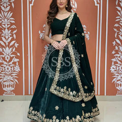 ROYAL VELVET LEHENGA SET