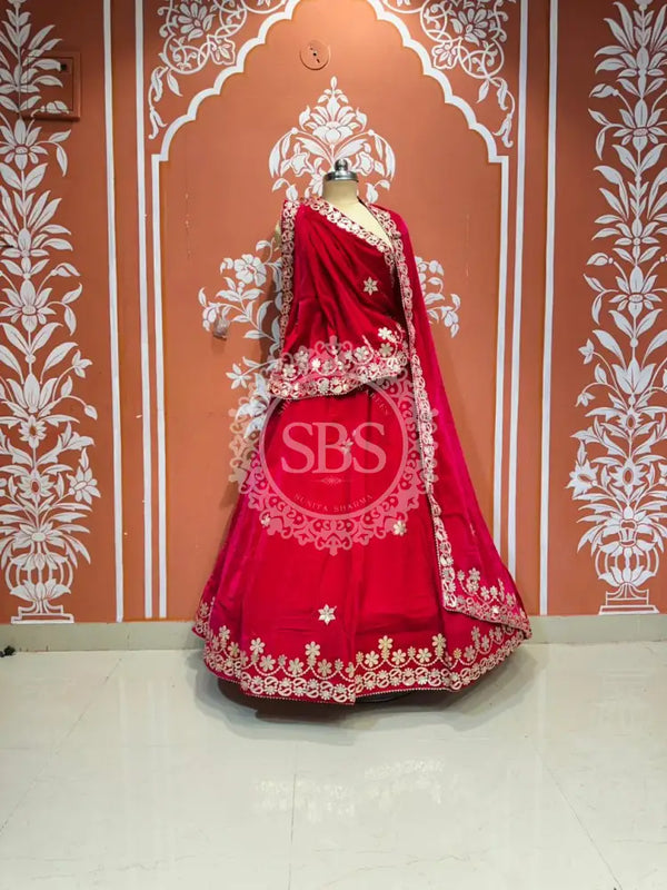 ROYAL VELVET LEHENGA SET
