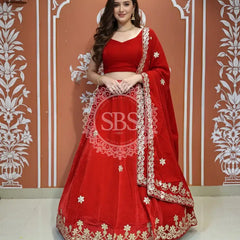 ROYAL VELVET LEHENGA SET