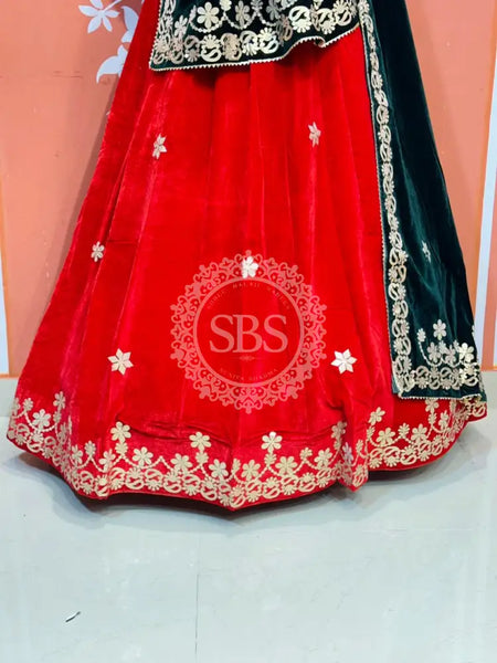ROYAL VELVET LEHENGA SET