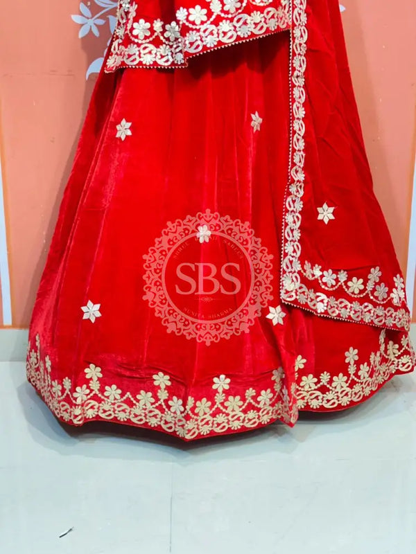 ROYAL VELVET LEHENGA SET