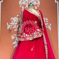 ROYAL VELVET LEHENGA SET