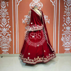 ROYAL VELVET LEHENGA SET