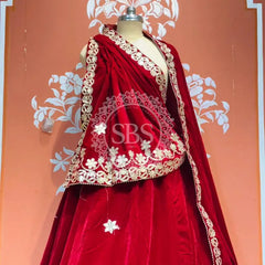 ROYAL VELVET LEHENGA SET