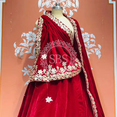 ROYAL VELVET LEHENGA SET
