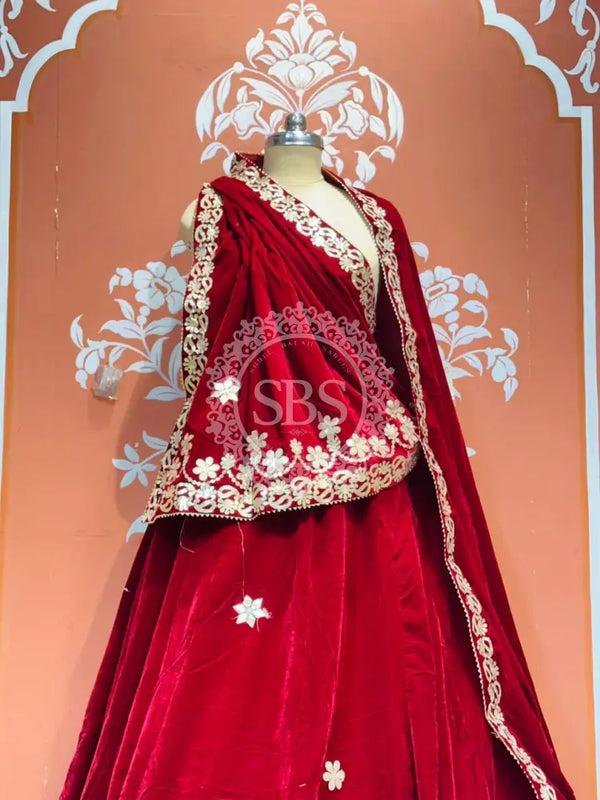 ROYAL VELVET LEHENGA SET