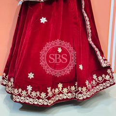 ROYAL VELVET LEHENGA SET