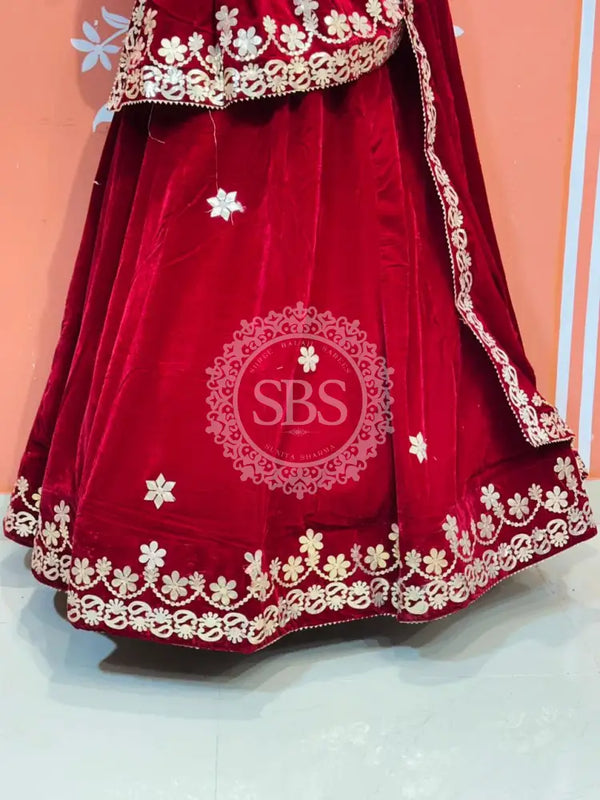 ROYAL VELVET LEHENGA SET