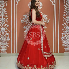 ROYAL VELVET LEHENGA SET