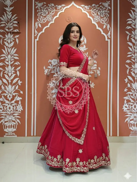 ROYAL VELVET LEHENGA SET