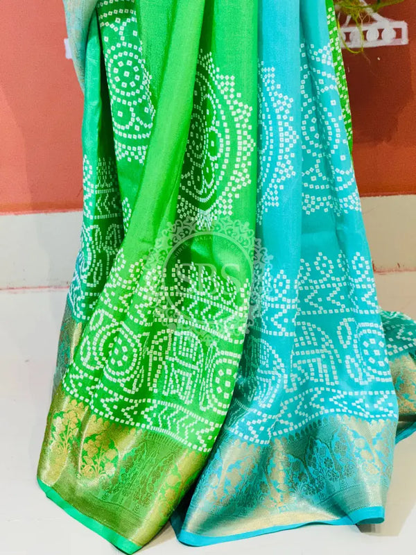 RUSSIAN SILK BOOTA SAREE