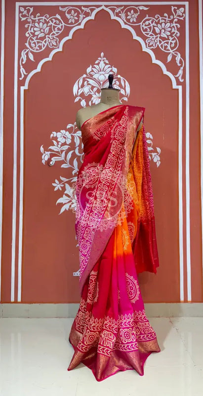 RUSSIAN SILK BOOTA SAREE