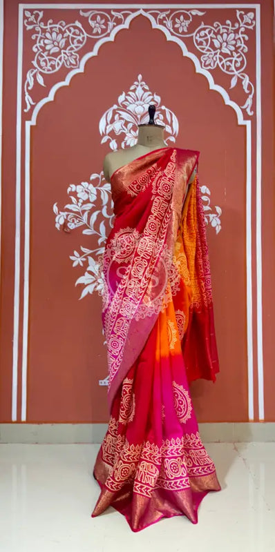 RUSSIAN SILK BOOTA SAREE