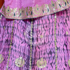 SHIBORI BHANDEJ GOTA PATTI CHINON LEHENGA