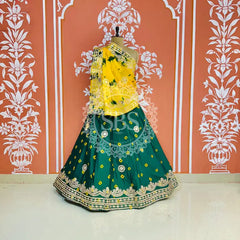 SHIBORI BHANDEJ GOTA PATTI LEHENGA